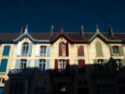 法国boulogne海滩快乐的一天