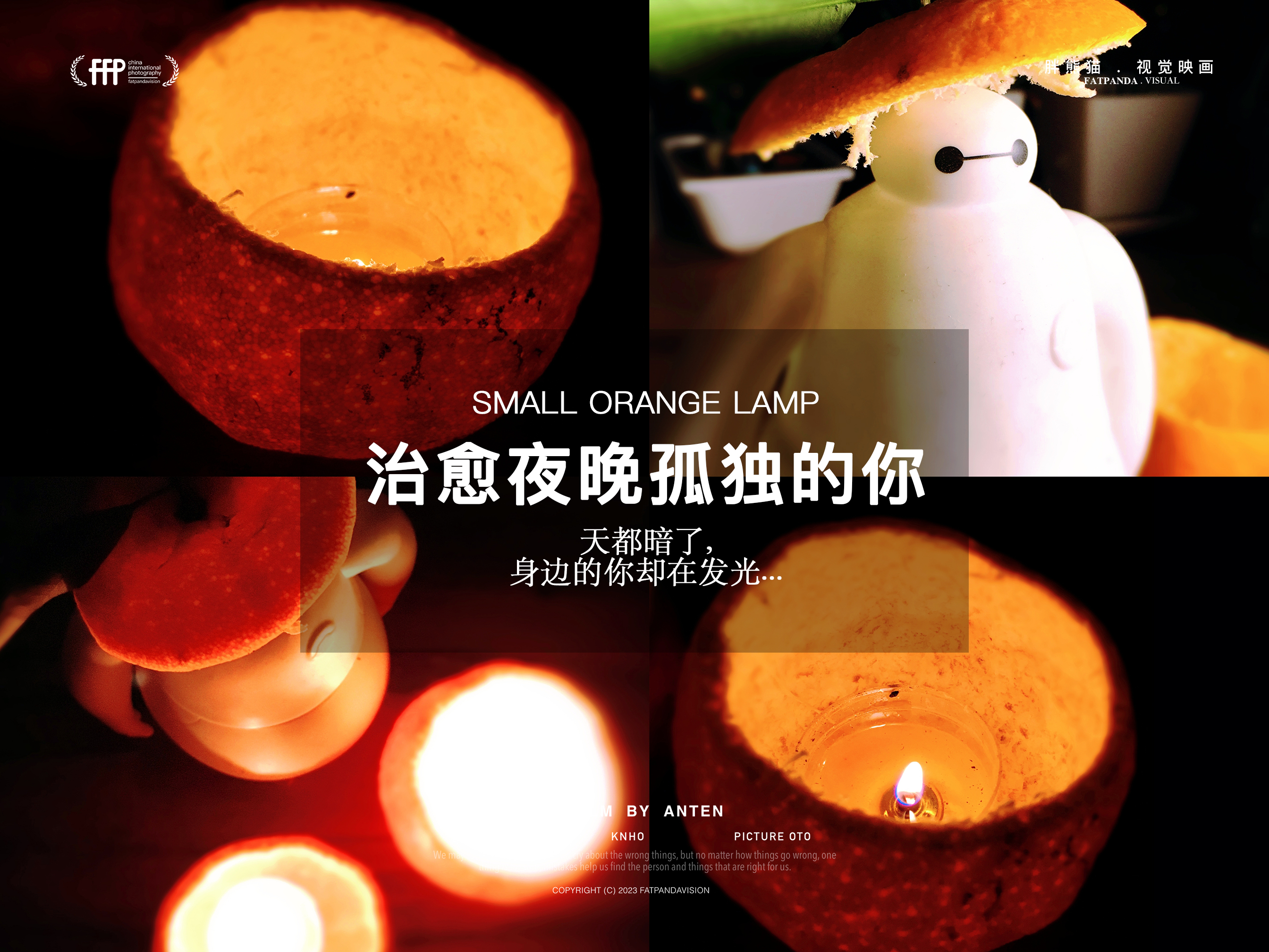 [静物] 小小白和小橘灯