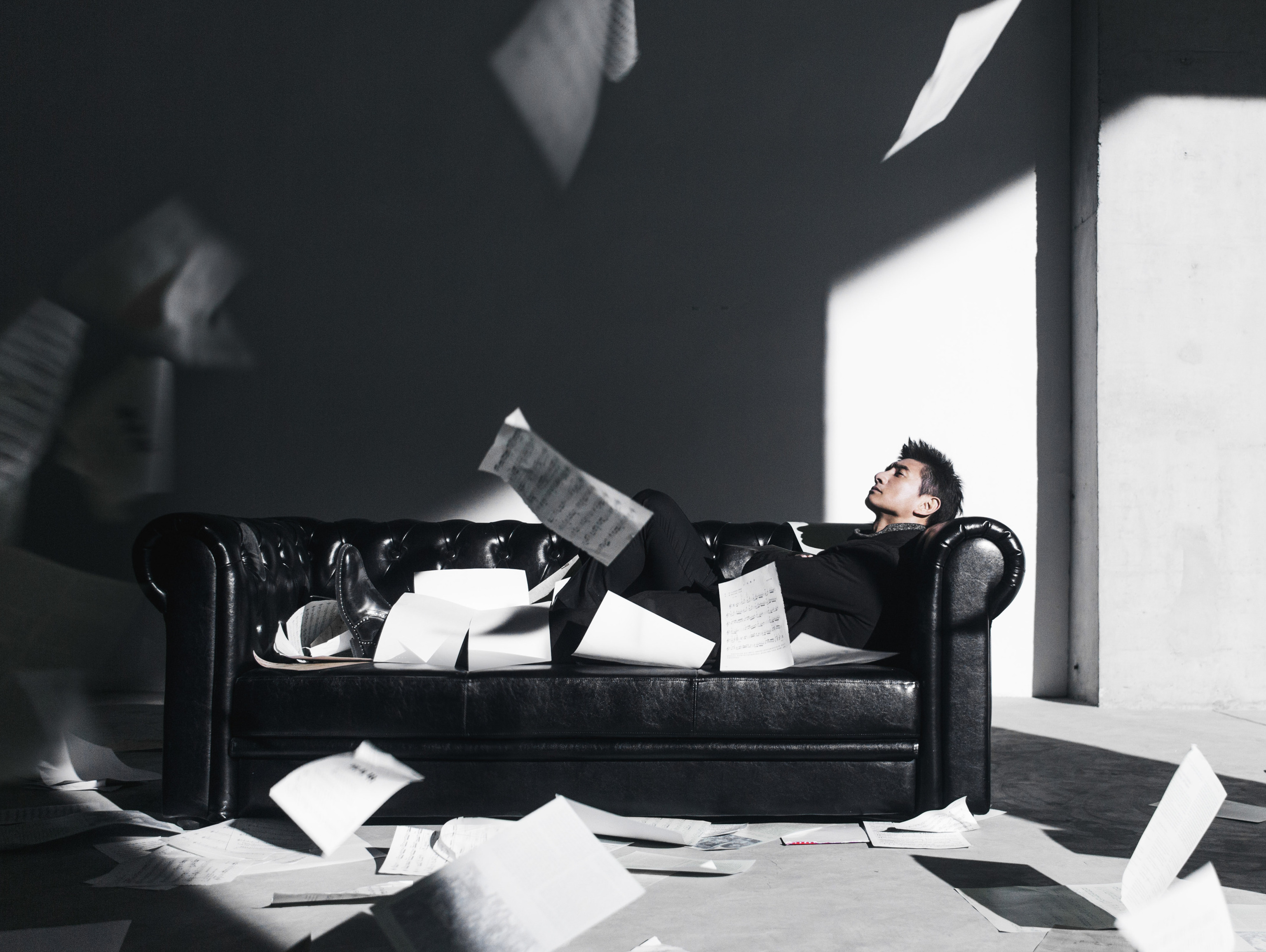 吴奇隆「旅程」专辑封面内页平面拍摄