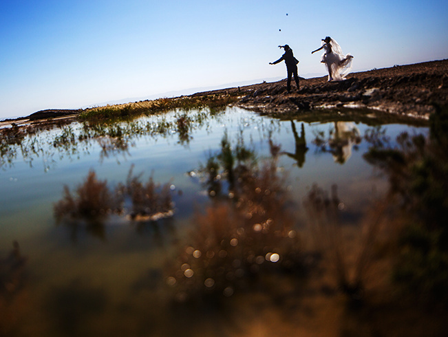 卜马婚纱｜许若晨&孟昭昭摄于敦煌